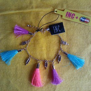 Multicolor Popsicle tassel bracelet popsicle charm